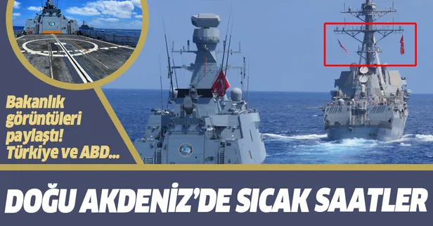 Son dakika: MSB açıkladı: Doğu Akdeniz'de ABD ile ortak eğitim