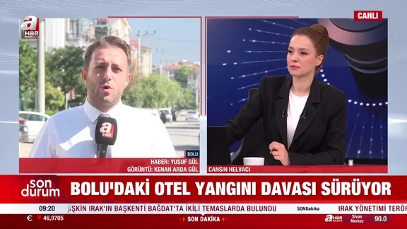 Bolu’da otel yangını davası sürüyor