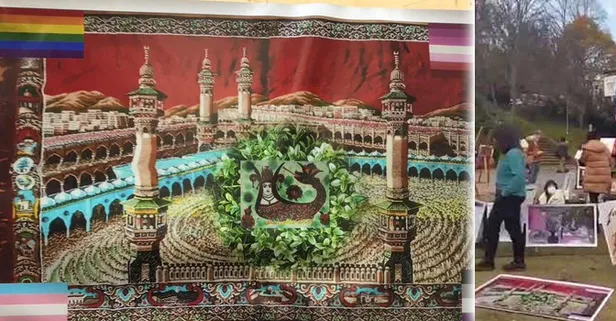 Boğaziçi Üniversitesi'nde Kabe resminin üzerine, Şahmeran ve LGBT figürlerinin asılması davasında iki öğrenciye tahliye