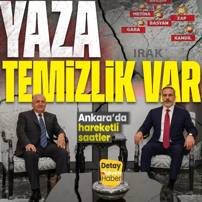 Teröristana asla geçit yok! Ankarada PKKnın kökünü kazıyacak kritik zirve: Yaza harekat sinyali