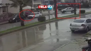 Ödemiş’teki kaza kamerada: 6 yaralı