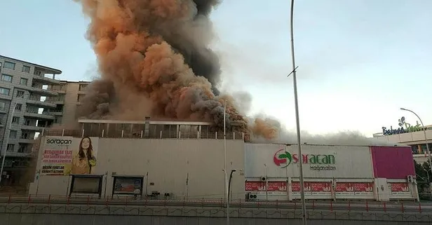 Son dakika: Batman’da alışveriş merkezinde yangın