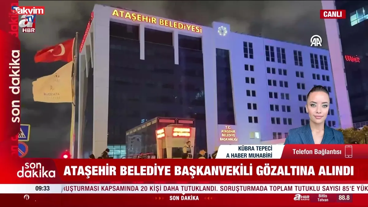 Ataşehir Belediyesi'ne yolsuzluk operasyonu: Başkan Vekili Murat Güneş dahil 13 gözaltı
