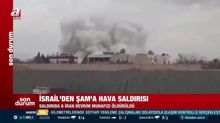 İsrail'den Şam'a hava saldırısı!