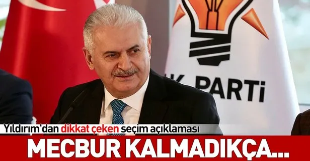Son dakika: AK Parti’nin İstanbul adayı Binali Yıldırım’dan önemli açıklamalar