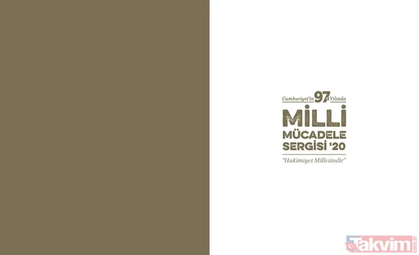 Cumhuriyet'in 97. yılına özel Milli Mücadele Sergisi Başkan Erdoğan'ın talimatıyla bugün açıldı - 28