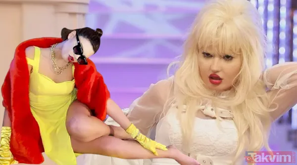 Bahar Candan'ın koltuk altlarını gören yüz buruşturuyor 'bu ne hal Bahar!' 'Bakireyim ama hamileyim' açıklaması olan Candan... - 16