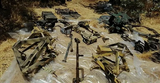 Pençe -2 Harekâtı Kapsamında çok sayıda mühimmat ele geçirildi