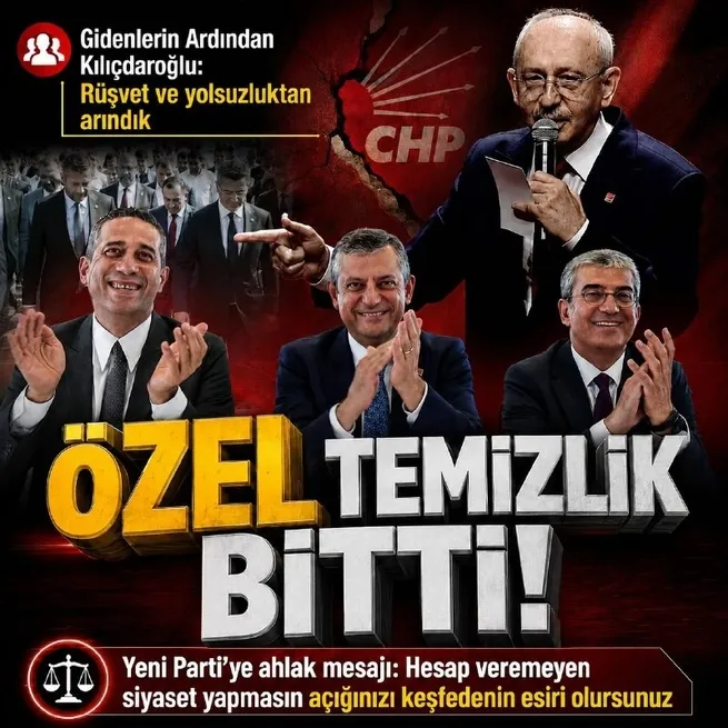 Kılıçdaroğlu’ndan yolsuzluk göndermesi: Arınma büyük ölçüde gerçekleşti