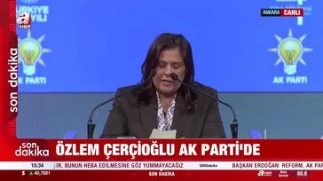 Özlem Çerçioğlu: ''Alnım ak başım dik''