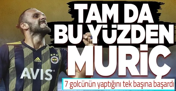 4 yılda 7 santrfor 20 gol atarken o tek başına 17 gol attı! Fenerbahçe Vedat Muriç’e kavuşmak üzere