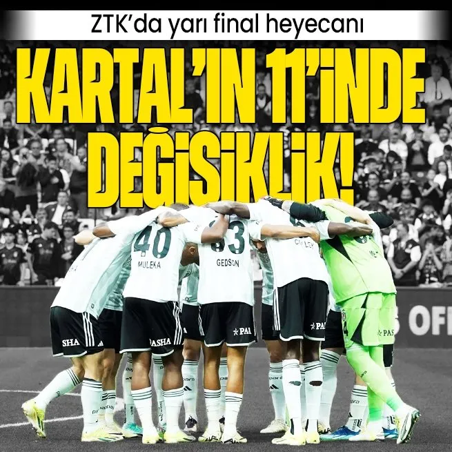 Beşiktaş’ta Ankaragücü maçı öncesi 11’de değişiklik!
