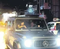 Sergen Yalçın gecelerden vazgeçmiyor! Görenler Etiler dolmuşu sandı