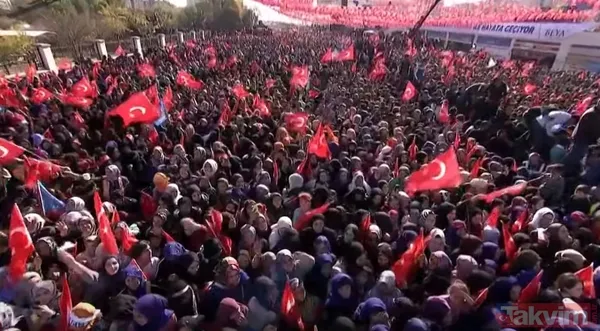 Şanlıurfa'da coşkulu kalabalık... Başkan Erdoğan sayıyı açıkladı - 3