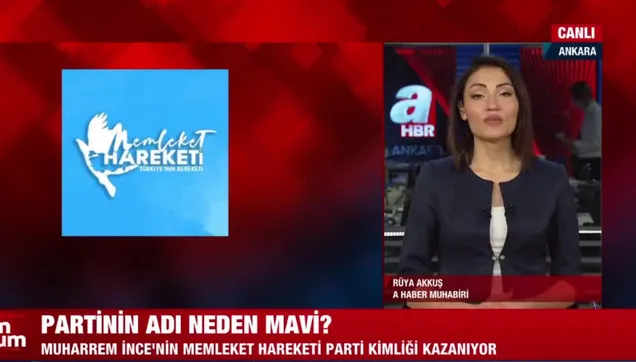 Muharrem İnce'nin partisinin logosu belli oldu! Dikkat çeken Mavi ve DSP detayı!