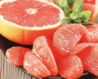 Kalp hastalıklarının ilacı greyfurt, zihin açıyor! İşte sağlığa faydalı besinler