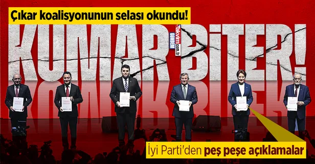 14 ve 28 Mayıs'ta yaşanan hezimet 8'li koalisyonu dağıttı! İyi Parti Genel Sekreteri Uğur Poyraz açıkladı: "İttifak bitti"
