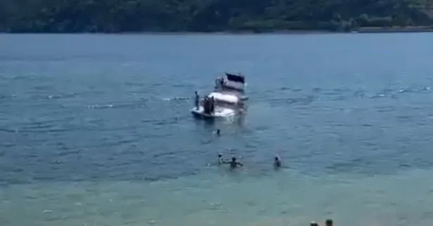 Sarıyer’de korku dolu anlar! Son anda kurtarıldılar
