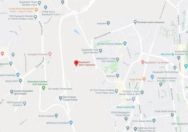 basaksehir sehir hastanesi nerede basaksehir sehir hastanesi nasil gidilir takvim