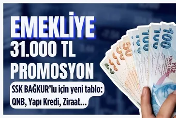 SSK BAĞ-KUR emeklisine 31.000 TL promosyon! Kasım ayı ek ödeme listesi değişti: 16.000-19.000 TL üstü maaş alan...