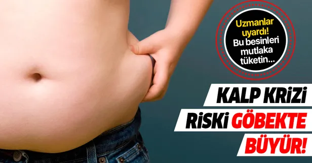 Kalp krizi riski göbekte büyür! İşte tetikleyen faktörler...