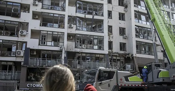 Rusya Kiev’i vurdu: 1 ölü, 5 yaralı