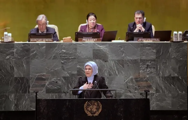 Emine Erdoğan'dan BM Genel Kurulu'ndaki Sıfır Atık Özel oturumunda çağrı: Dünyayı biz kurtaracağız-2