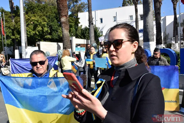 SON DAKİKA: Rusya Ukrayna savaşında son durum! Türkiye'deki Ukraynalılar Rusya'yı protesto etmek için meydanlara akın etti - 20