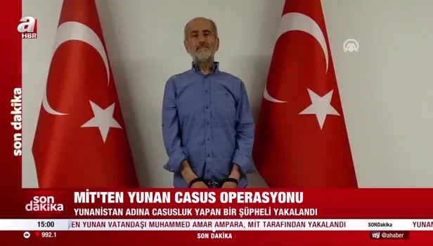 Yunan casus Muhammed Amar Ampara MİT tarafından yakalandı
