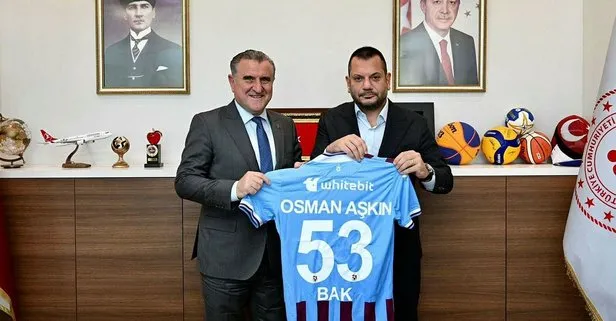 Trabzonspor Başkanı Ertuğrul Doğan’dan Bakan Bak’a ziyaret