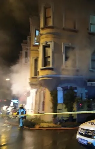Arnavutköy'de yanan lüks restoranın sahibi ‘organize suç örgütü lideri’ Yakup Süt çıktı! Saadettin Tantan da o binada oturuyormuş!