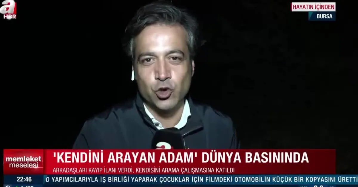 'Kendini arayan adam' A Haber'e konuştu