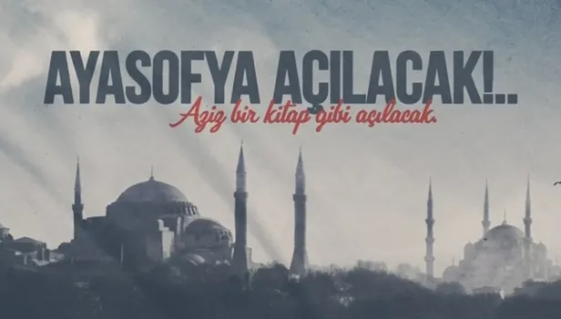 Necip Fazıl Kısakürek'in sosyal medyayı sallayan şiiri: Ayasofya aziz bir kitap gibi açılacak