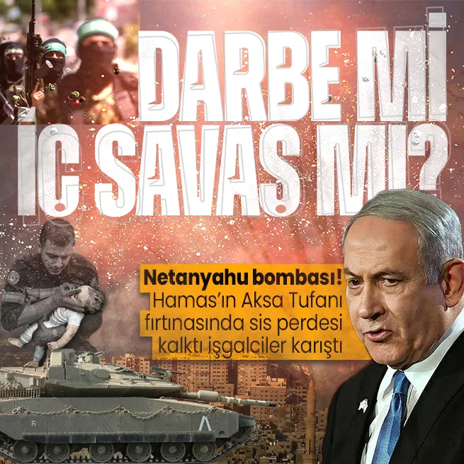 İşgalci İsrailde Netanyahu bombası: Hamas saldırısını öngörememenin sorumluluğundan kaçıyor