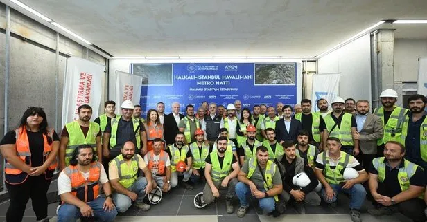 Seyahat süresi 57 dakikaya düşecek! Bakan Uraloğlu Halkalı-İstanbul Havalimanı Metro Hattı için tarih verdi