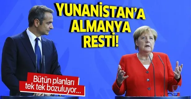 Yunanistan’ın planları tek tek bozuluyor! Almanya’dan Yunanistan’a Doğu Akdeniz resti...