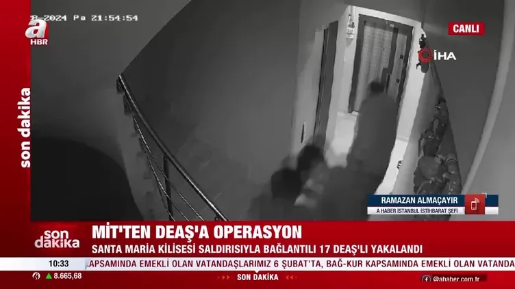 MİT’ten DEAŞ’a operasyon! Santa Maria Kilisesi saldırısıyla bağlantılı 17 kişi yakalandı