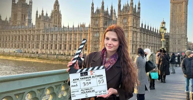 ATV’nin yeni dizisi Aynı Yağmur Altında sete çıktı: İlk sahneler Londra’da çekiliyor!