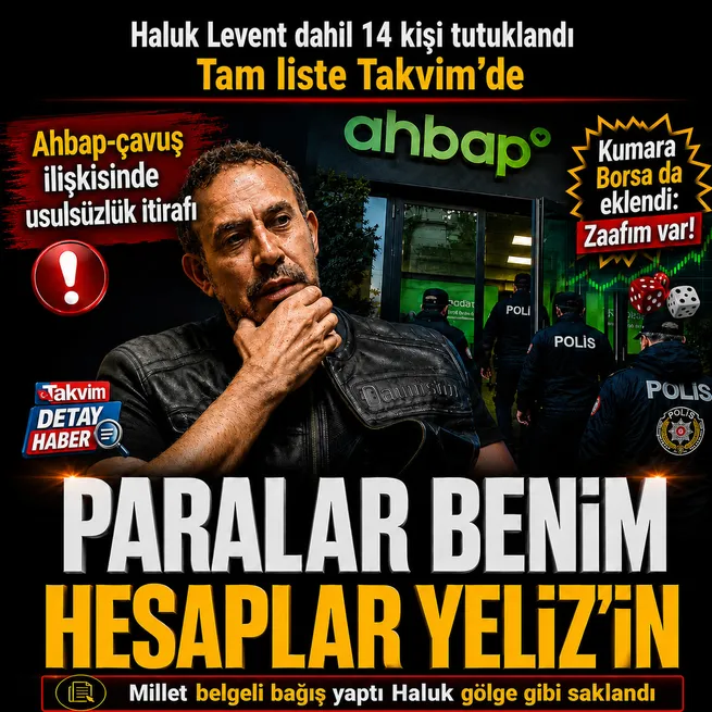 Haluk Levent ifadesinde resmen itiraf etti: Usulsüzlük yaptım! Ahbap soruşturmasında Haluk Levent tutuklandı