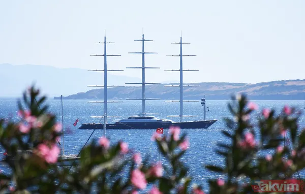 Türkiye'de üretilen dev yelkenli "Malta Şahini" Bodrum'da - 11