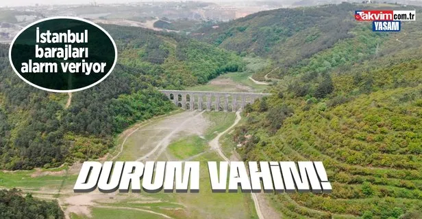 İstanbul barajları için tehlike çanları çalıyor! Doluluk oranı yüzde 40’ın altına düştü