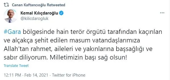 "PKK’nın elinde asıl esir olan HDP’dir, Hüda Kaya’dır, Gergerlioğlu’dur, HDP milletvekilleridir"-7
