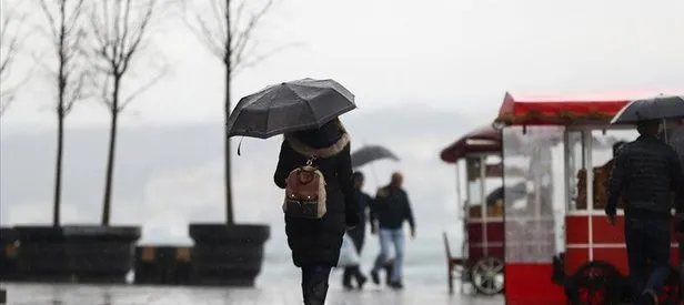 İstanbul ve birçok il için kuvvetli yağış uyarısı