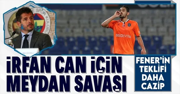 Fenerbahçe Başakşehir’e resmi teklifini dün iletti: Galatasaray’a İrfan Can Kahveci golü