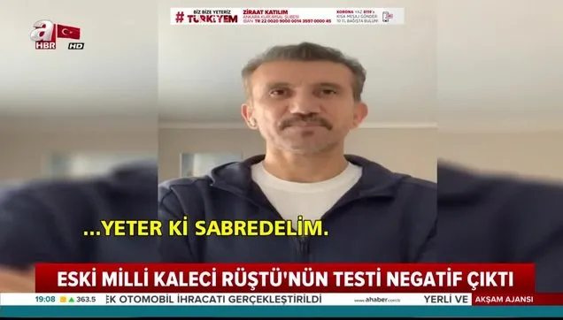 rustu recber in esi isil recber a haber e konustu rustu recber kovid 19 u nasil yendi videosunu izle takvim tv