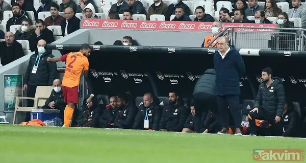 Beşiktaş - Galatasaray maçında Yedlin'den Fatih Terim'e "Mesut Özil" tepkisi - 6