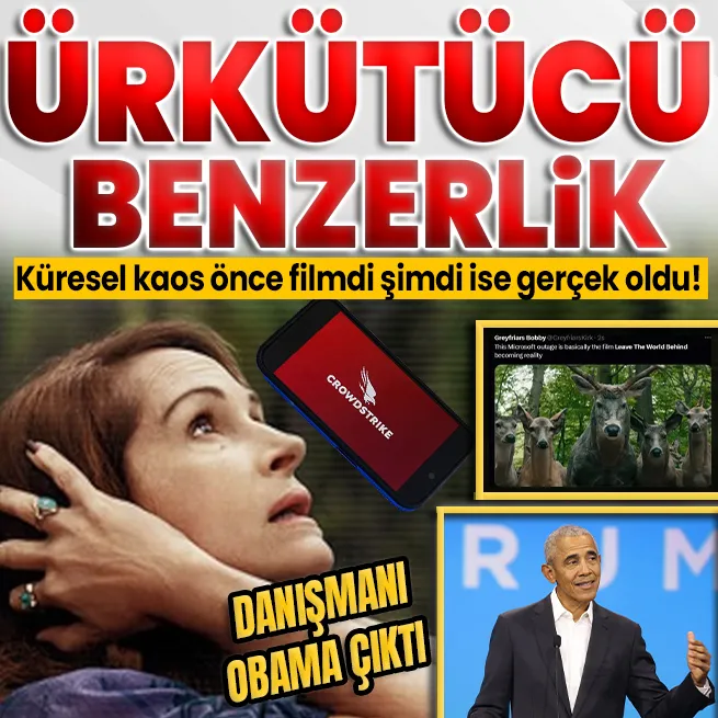 Eski ABD Başkanı Barack Obama danışmanlık yapmıştı! Microsoft CrowdStrike kaosu sonrası Leave the World Behind filmi gündem oldu: Ürkütücü şekilde benzemiyor mu?
