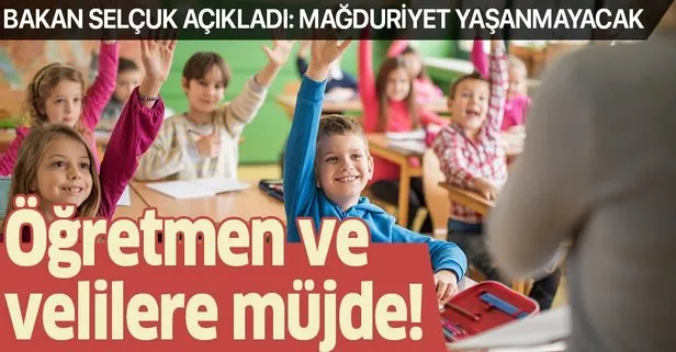 Öğretmen ve velilere müjde