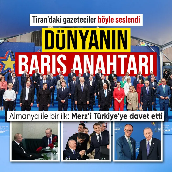 Başkan Erdoğan’dan Arnavutluk’ta yoğun diplomasi! Tiran’daki gazeteciler böyle seslendi: Dünyanın barış anahtarı sizsiniz