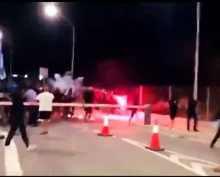 KKTC sınırına dayanan Rumlara Mehter Marşlı karşılık!